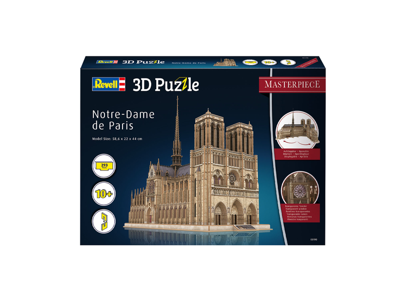 3D-пазл Revell Notre-Dame de Paris &mdash; Нотр-Дам де Парі 00190 00190 фото