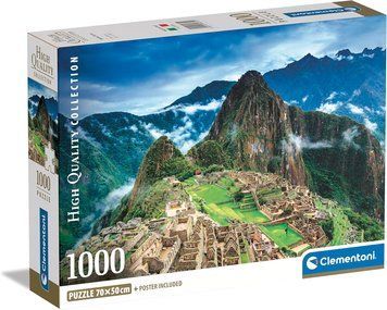 Пазл Clementoni: High Quality Collection &mdash; Machu Picchu / Мачу-Пікчу (1000 елементів) &mdash; 39770 39770 фото