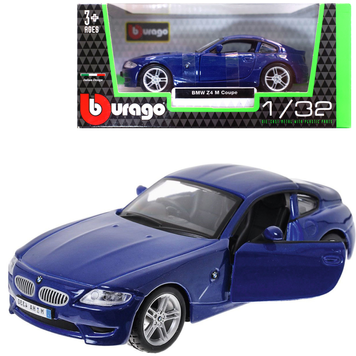 УЦІНКА!!! Автомодель Bburago: BMW Z4 M Coupe (1:32, синій металік) &mdash; 18-43007 У18-43007 фото
