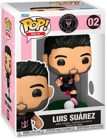 Фігурка Луїс Суарес &mdash; Funko Pop! MLS: INTER MIAMI CF &mdash; LUIS SUAREZ #02 88618 фото