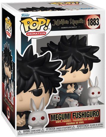 Фигурка Мэгуми Фушигуро с кроликами &mdash; Funko Pop! ANIMATION: JUJUTSU KAISEN &mdash; MEGUMI WITH RABBITS #1883 85323 фото