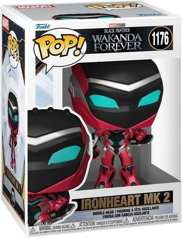 Фігурка Залізне Серце MK 2 &mdash; Funko Pop! MARVEL: BLACK PANTHER: WAKANDA FOREVER &mdash; IRONHEART MK 2 #1176 66717 фото
