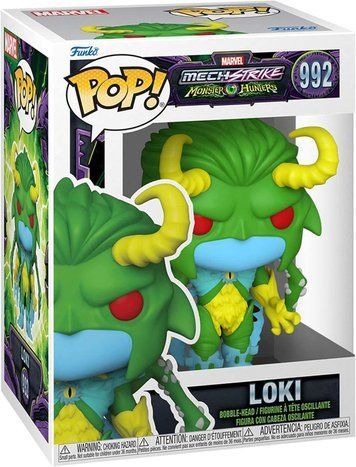 УЦЕНКА!!! Фигурка Локи &mdash; Funko Pop! Marvel: MONSTER HUNTERS &mdash; LOKI #992 У61524 фото