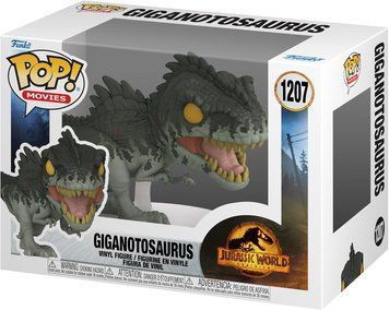 Фигурка Гиганотозавр &mdash; Funko Pop! MOVIES: JURASSIC WORLD DOMINION &mdash; GIGANOTOSAURUS #1207 55294 фото