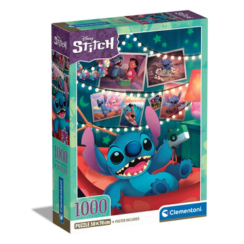 Пазл Стіч Disney Stitch - 1000 шт Clementoni 39793 39793 фото