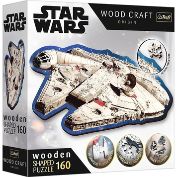 Пазл деревянный Wood Craft Тысячелетний сокол Звездные войны - 160 шт TREFL 20189 20189 фото