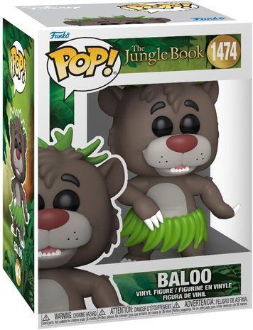 Фігурка Funko Pop! DISNEY: The Jungle Book &mdash; #1474 Baloo, Ведмідь Балу 80787 фото