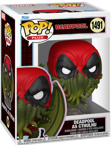 Фигурка Funko Pop! MARVEL: Deadpool &mdash; #1491 Deadpool as Cthulhu, Дэдпул в роли Ктулху 83984 фото