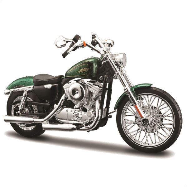 Коллекционная модель Maisto: Harley-Davidson &mdash; 2013 XL 1200V Seventy-Two / Зеленый металлик (1:12) &mdash; 32335 32335 фото