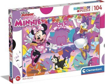 Пазл Clementoni: SuperColor &mdash; Disney Minnie / Мінні Маус (104 елементи) &mdash; 25735 25735 фото