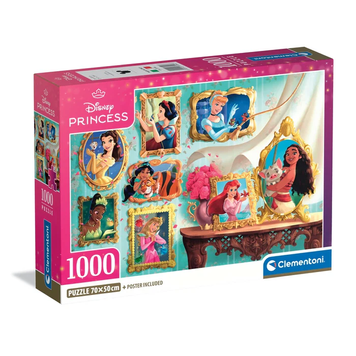 Пазл Принцеси Disney Princess - 1000 шт Clementoni 37046 37046 фото