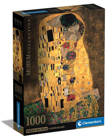 Пазл CLEMENTONI: MUSEUM COLLECTION &mdash; ГУСТАВ КЛИМТ &laquo;ПОЦЕЛУЙ&raquo; (1000 элементов) 39790 39790 фото