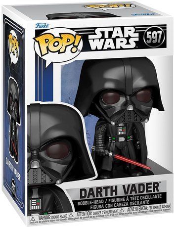 УЦЕНКА!!! Фигурка Дарт Вейдер со световым мечом &ndash; Funko Pop! STAR WARS #597 DARTH VADER У67534 фото