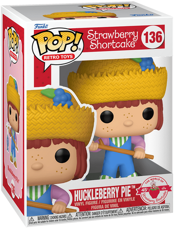Фігурка Гаклберрі Пай &mdash; Funko Pop! ANIMATION: STRAWBERRY SHORTCAKE &mdash; HUCKLEBERRY PIE #136 75159 фото