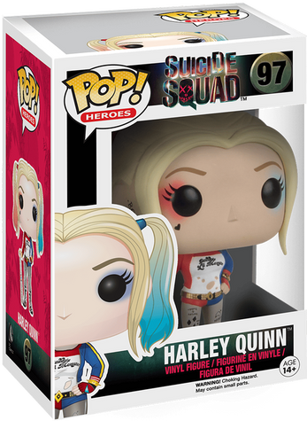 УЦЕНКА!!! Фигурка Харли Квинн &mdash; Funko Pop! HEROES: DC COMICS &mdash; HARLEY QUINN #97 У8401 фото