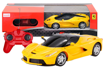 Машинка на управлінні Ferrari LaFerrari 1:24 Rastar 48900 жовтий RAS48900.YELLOW фото