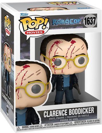 Фігурка Кларенс Боддікер (Забруднений кров'ю) &mdash; Funko Pop! MOVIES: ROBOCOP &mdash; CLARENCE BODDICKER #1637 (BLOODY) 80793 фото