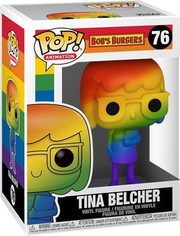 Фігурка Тіна Белчер (Pride) &mdash; Funko Pop! ANIMATION: BOB'S BURGERS &mdash; TINA BELCHER #76 (PRIDE EDITION) 56981 фото