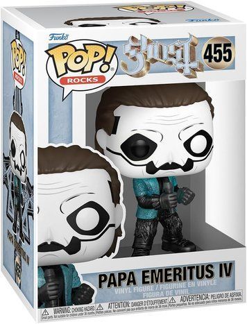 Фігурка Funko Pop! ROCKS: Ghost &mdash; #455 Papa Emeritus IV (Glam / Glitter / Metallic), Папа Емеритус IV 83837 фото