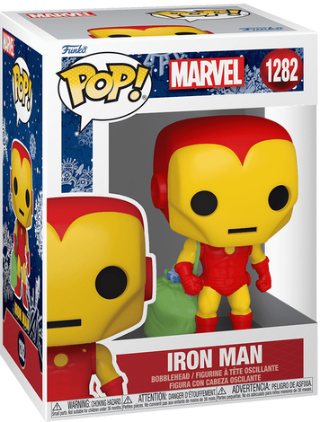 Фігурка Святкова Залізна Людина з подарунками &mdash; Funko Pop! MARVEL: HOLIDAY &mdash; IRON MAN WITH GIFTS #1282 &lrm;72188 фото