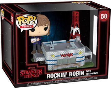 Набор игровых фигурок Funko Pop! Town: РОБИН С РАДИОСТАНЦИЕЙ WSQK #50 86620 фото