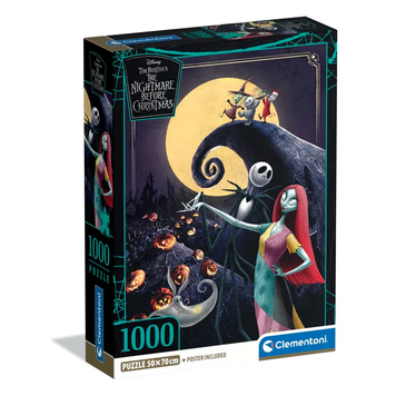Пазл Кошмар перед Різдвом - Nightmare Before Christmas - 1000 шт Clementoni 37060 37060 фото
