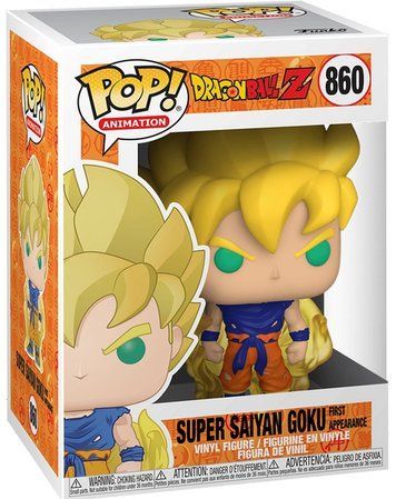 Фигурка Супер Сайян Гоку &mdash; Funko Pop! ANIMATION: DRAGON BALL Z &mdash; SUPER SAIYAN GOKU #860 48600 фото