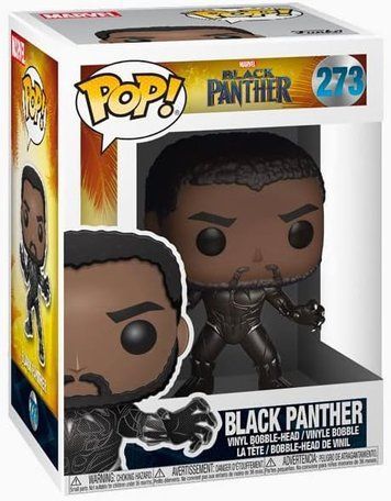 Фігурка Чорна Пантера (без маски) &mdash; Funko Pop! MARVEL: BLACK PANTHER &mdash; UNMASKED BLACK PANTHER #273 23129 фото