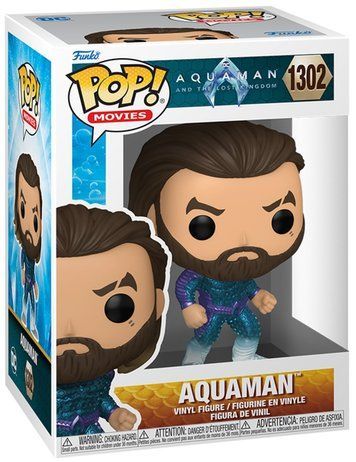 УЦЕНКА!!! Фигурка Аквамен - Funko Pop! DC: AQUAMAN AND THE LOST KINGDOM #1302 AQUAMAN 67566 фото