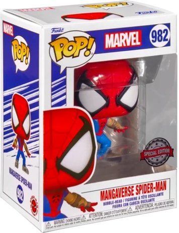 Фігурка Людина-Павук (Mangaverse) &mdash; Funko Pop! MARVEL: SPIDER-MAN &mdash; MANGAVERSE SPIDER-MAN (Special Edition) #982 62280  фото