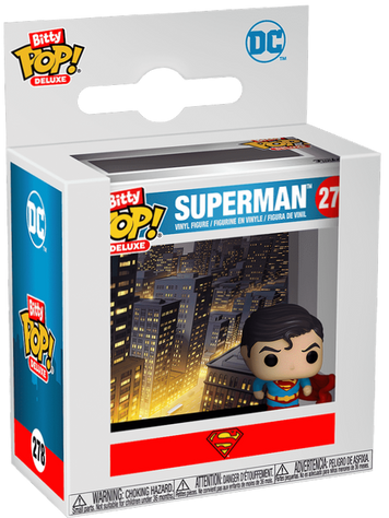 Фигурка Bitty Pop! Deluxe: DC &mdash; SUPERMAN (CITYSCAPE) #278 81299 фото