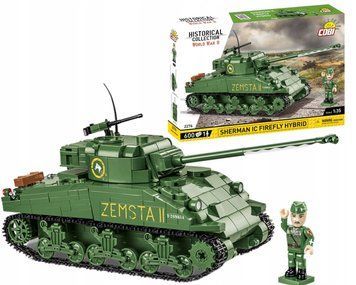 Конструктор дитячий танк 1:35 SHERMAN IC FIREFLY HYBRID COBI 2276 2276 фото