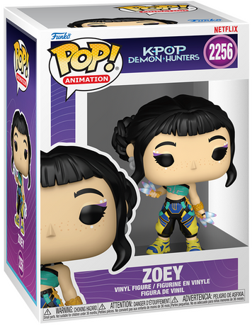 УЦЕНКА!!! Фигурка Кейпоп-охотница на демонов Зои &ndash; Funko Pop! #2256 ZOEY У95267 фото