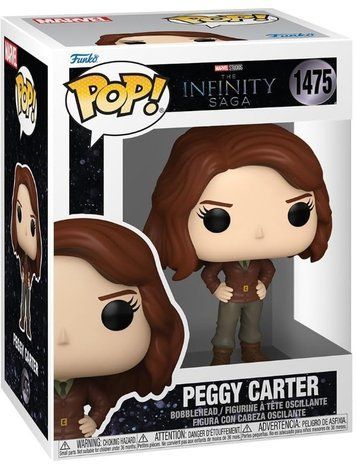 Фігурка Пеггі Картер &mdash; Funko Pop! MARVEL: THE INFINITY SAGA &mdash; PEGGY CARTER #1475 83790 фото