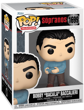 Фігурка Funko Pop! TELEVISION: The Sopranos &mdash; #1699 Bobby "Bacala" Baccalieri, Боббі &laquo;Бакала&raquo; Баккальєрі 83779 фото