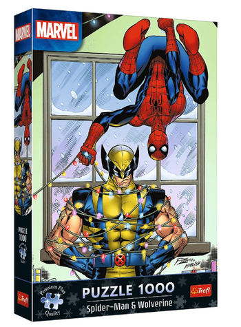 Пазл Spider-Man & Wolverine: Свята - 1000 елементів Trefl 12088 12088 фото