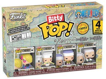 Набір фігурок Санджі - Funko Bitty Pop! ONE PIECE - SANJI (4 фігурки в ас.) 86894 фото