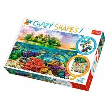 Пазл Trefl: Crazy Shapes &mdash; Тропический остров (600 эл.) &mdash; 11113 11113 фото