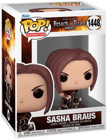 Фигурка Саша Браус - Funko Pop! ATTACK ON TITAN #1448 SASHA BRAUS 67927 фото