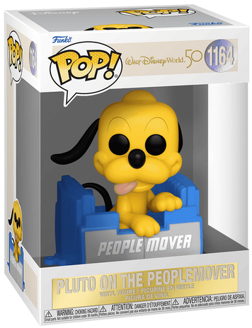 Фигурка Плуто на аттракционе Peoplemover &mdash; Funko Pop! WALT DISNEY WORLD 50th ANNIVERSARY &mdash; PLUTO #1164 59509 фото