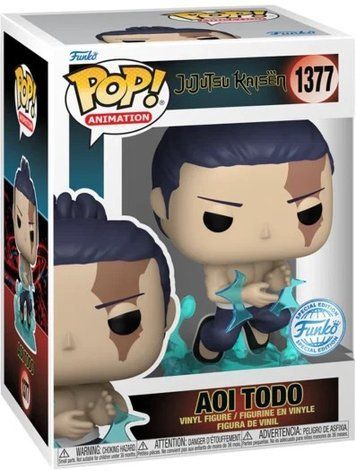 Фигурка Аой Тодо &mdash; Funko Pop! ANIMATION: JUJUTSU KAISEN &mdash; AOI TODO CLAP #1377 72042 фото