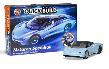 Конструктор дитячий суперкар McLaren Speedtail QUICKBUILD Airfix J6052 J6052 фото