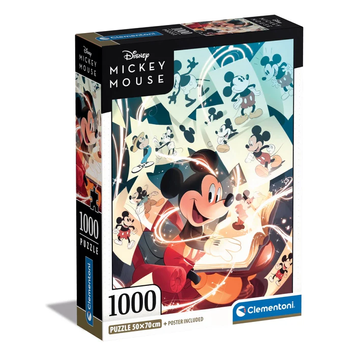 Пазл Міккі Маус Дісней - Disney Mickey Mouse - 1000 шт Clementoni 39811 39811 фото
