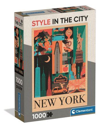 Пазл Clementoni: Style New York (1000 елементів) &mdash; 37116 37116 фото
