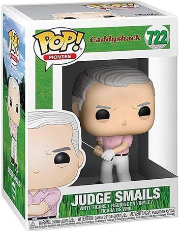 Фігурка Суддя Смайлс &mdash; Funko Pop! MOVIES: CADDYSHACK &mdash; JUDGE ELIHU SMAILS #722 38627 фото