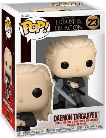 Фигурка Деймон Таргариен с мечом &mdash; Funko Pop! HOUSE OF THE DRAGON &mdash; DAEMON TARGARYEN WITH SWORD #23 83464 фото