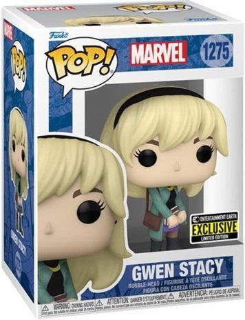 Фигурка Гвен Стейси &mdash; Funko Pop! MARVEL: SPIDER-MAN &mdash; GWEN STACY (ENTERTAINMENT EARTH EXCLUSIVE) #1275 73955 фото