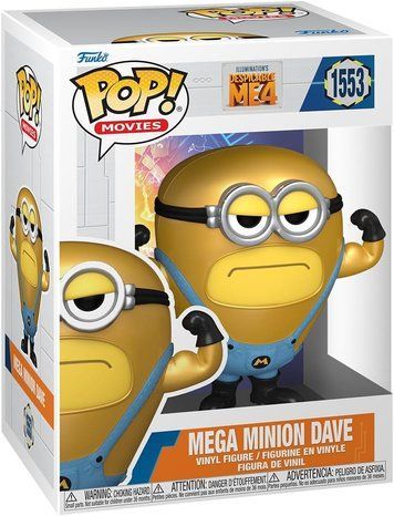 УЦЕНКА!!! Фигурка Funko Pop DESPICABLE ME 4 &mdash; #1553 Super Dave, Супер Дэйв У76049 фото