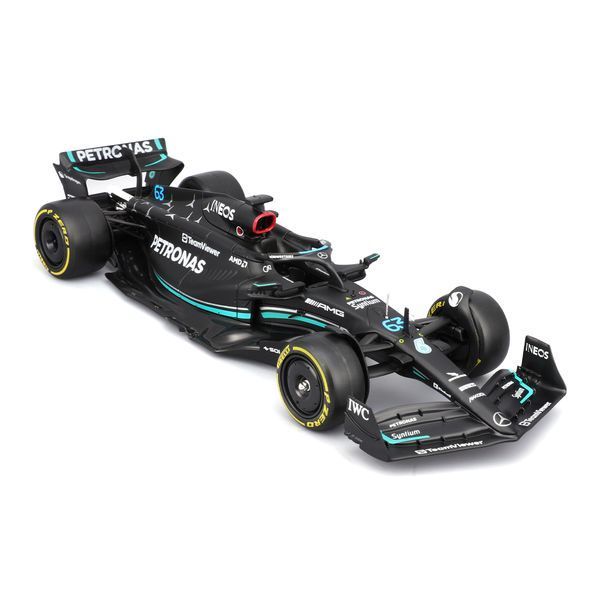 Автомодель Bburago: Mercedes-AMG F1 W14 E Performance &mdash; Джордж Расселл №63 (1:24) &mdash; 18-28037 18-28037B фото