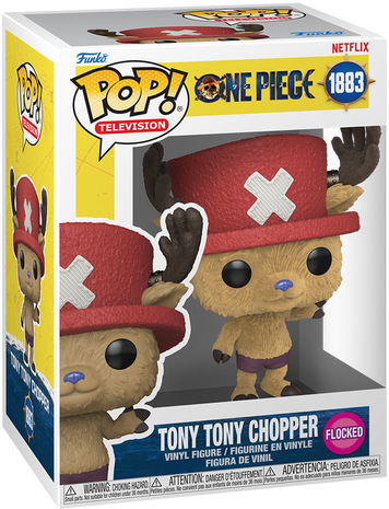 Фигурка Тони Тони Чоппер (Flocked) &mdash; Funko Pop! Animation: ONE PIECE (Live Action) &mdash; TONY TONY CHOPPER #1883 90624 фото